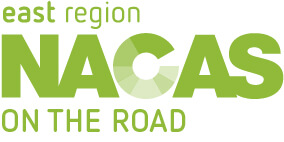east region NACAS on the road logo