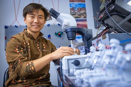 Darren Wang Named URECA Researcher of the Month for February