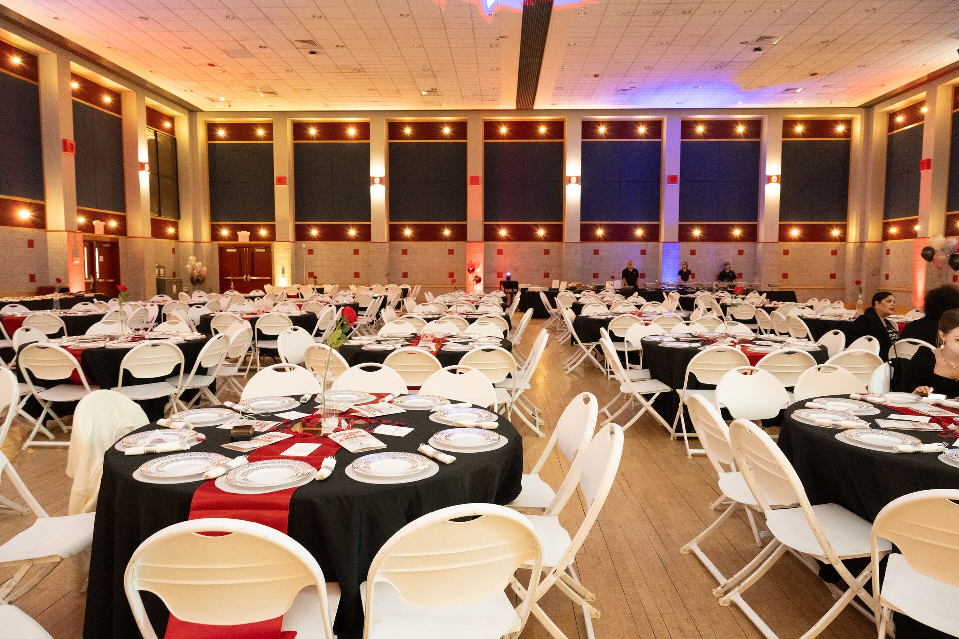 Student Activities Center Ballroom A Event Tables