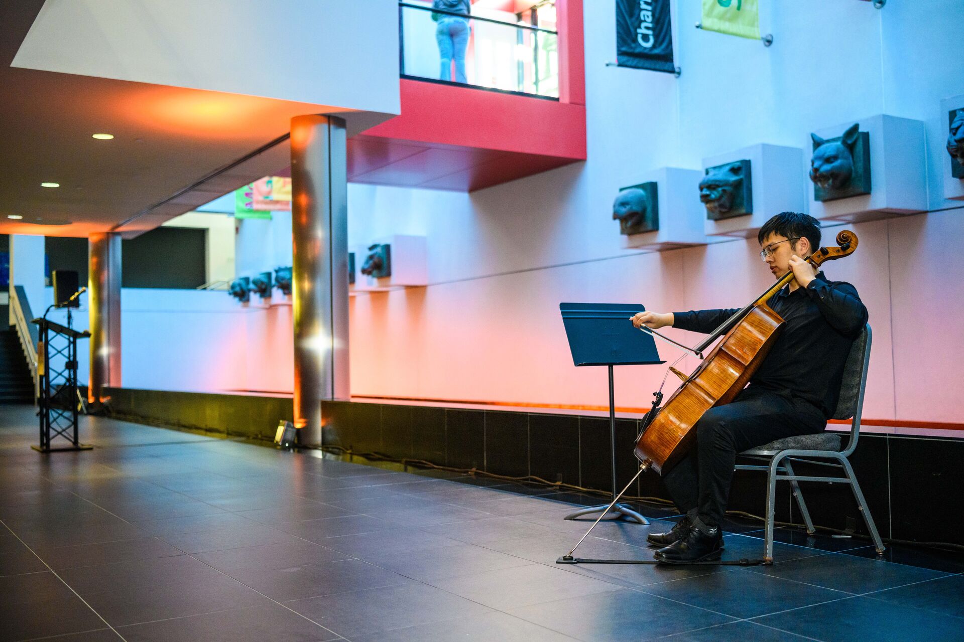 Wang Center Zodiac Gallery Musician