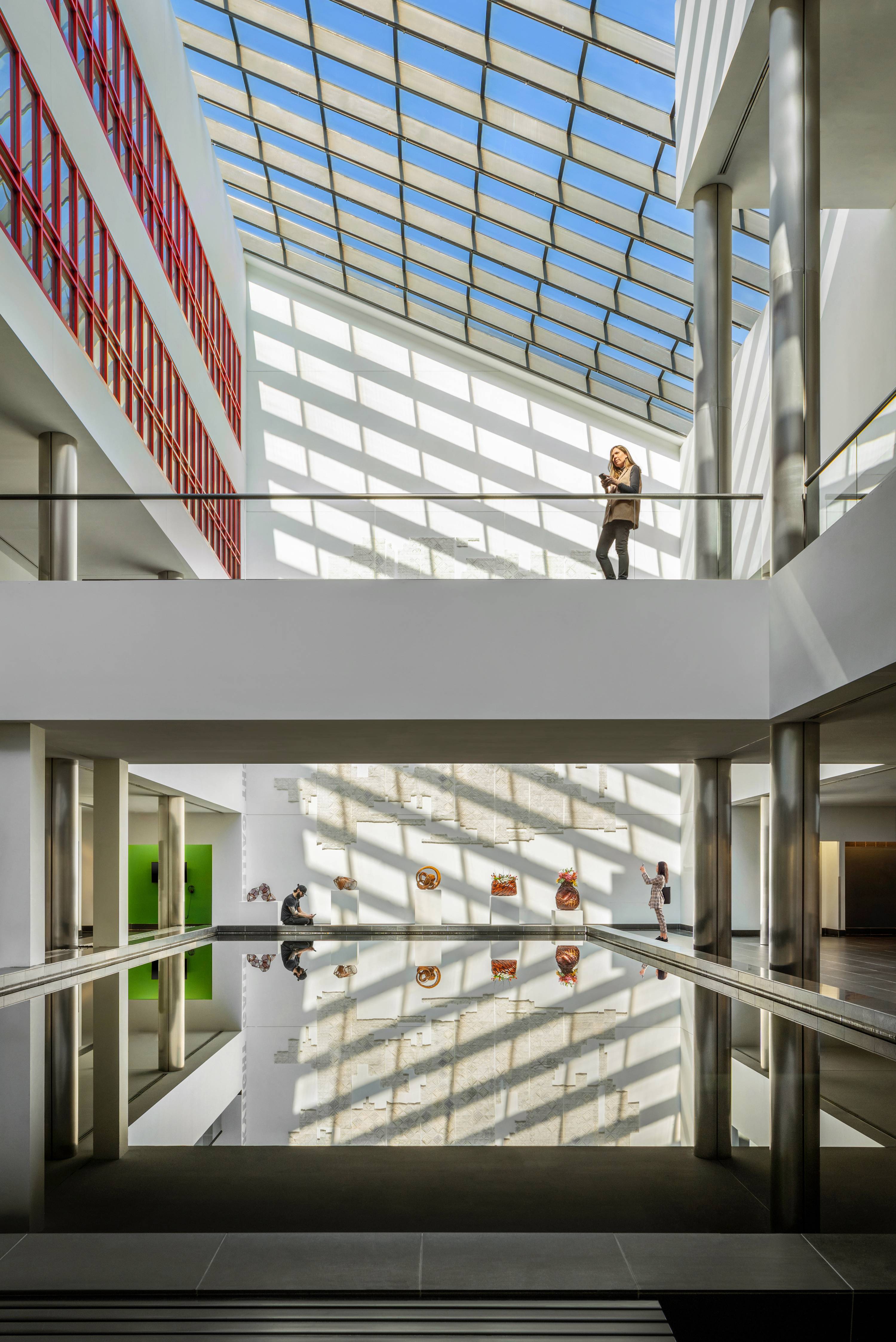 Wang Center Skylight Bridge