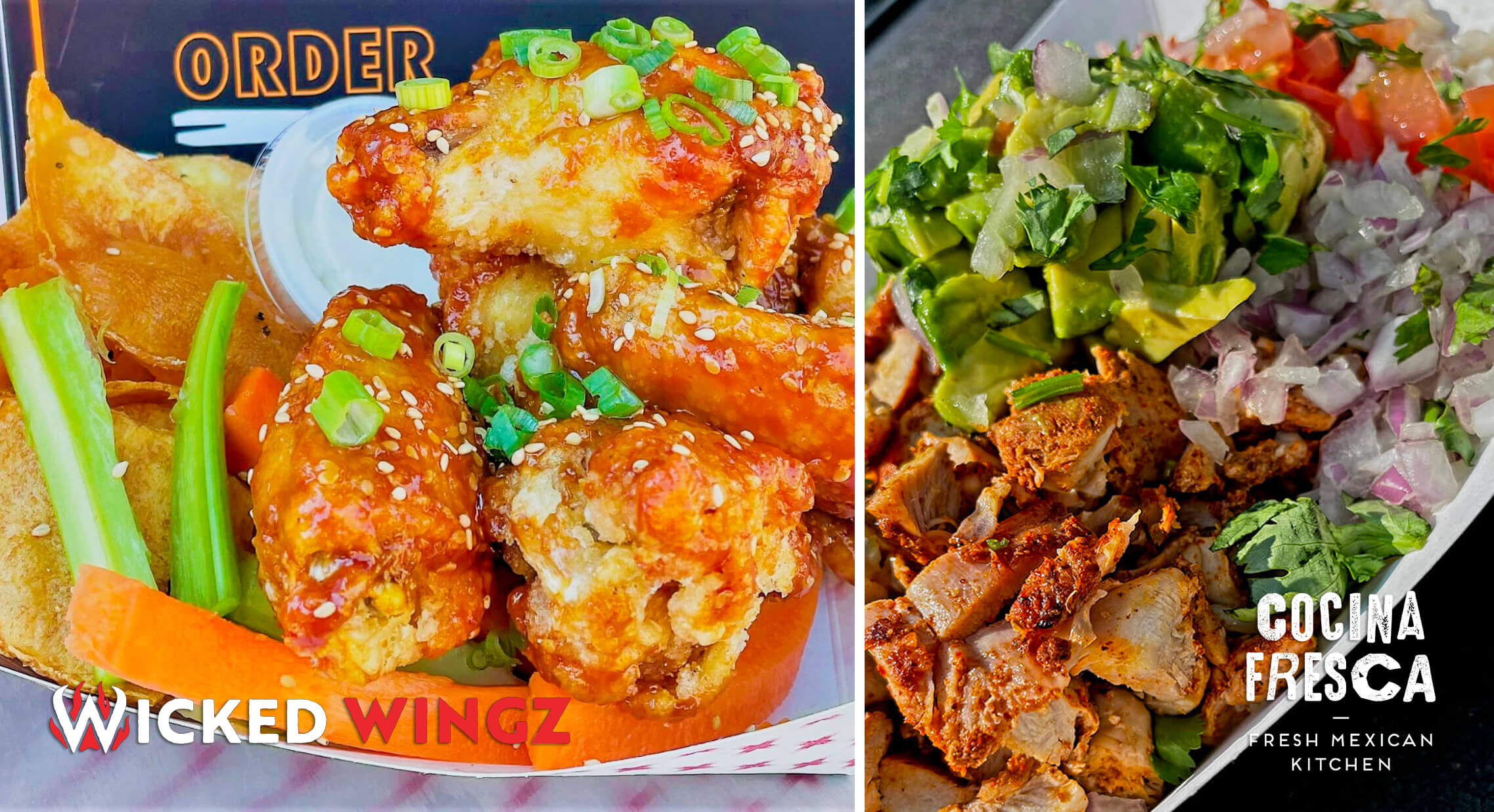 wings and cocina bowl