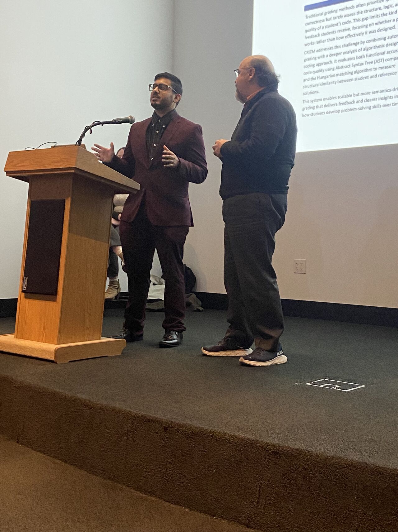 Adam Ortiz and Professor Alex Doboli