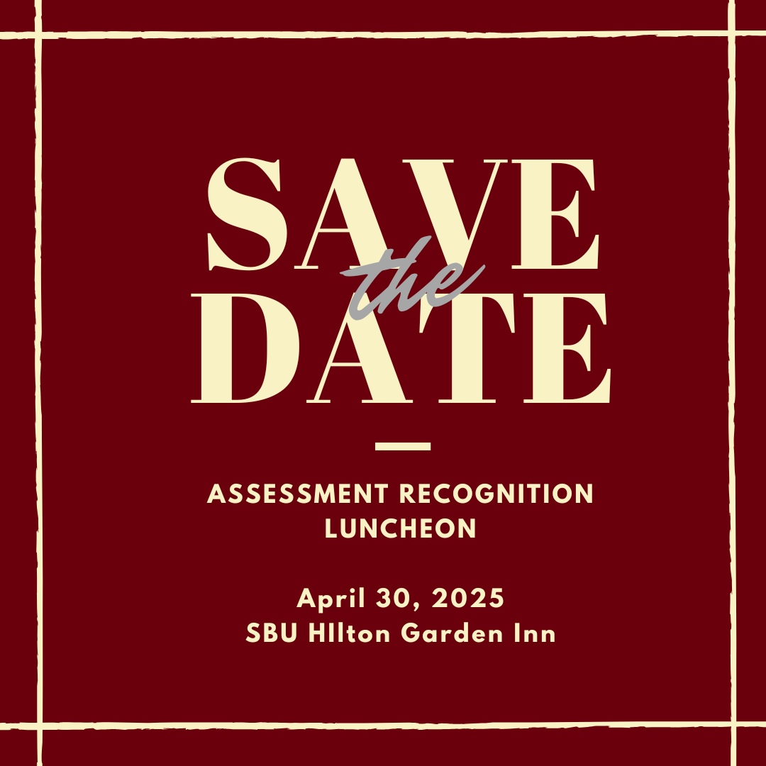 Save the Date Assessment Recognition April 30, 20245