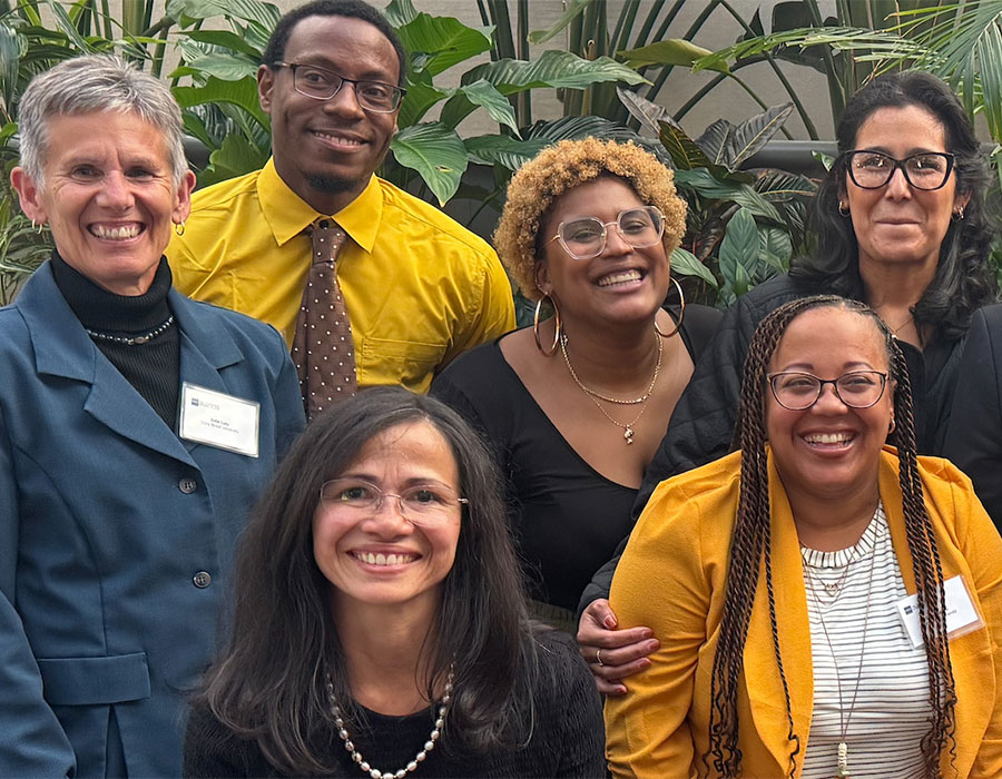 Group of teachers in Stony Brook's Ed Leadership cohort