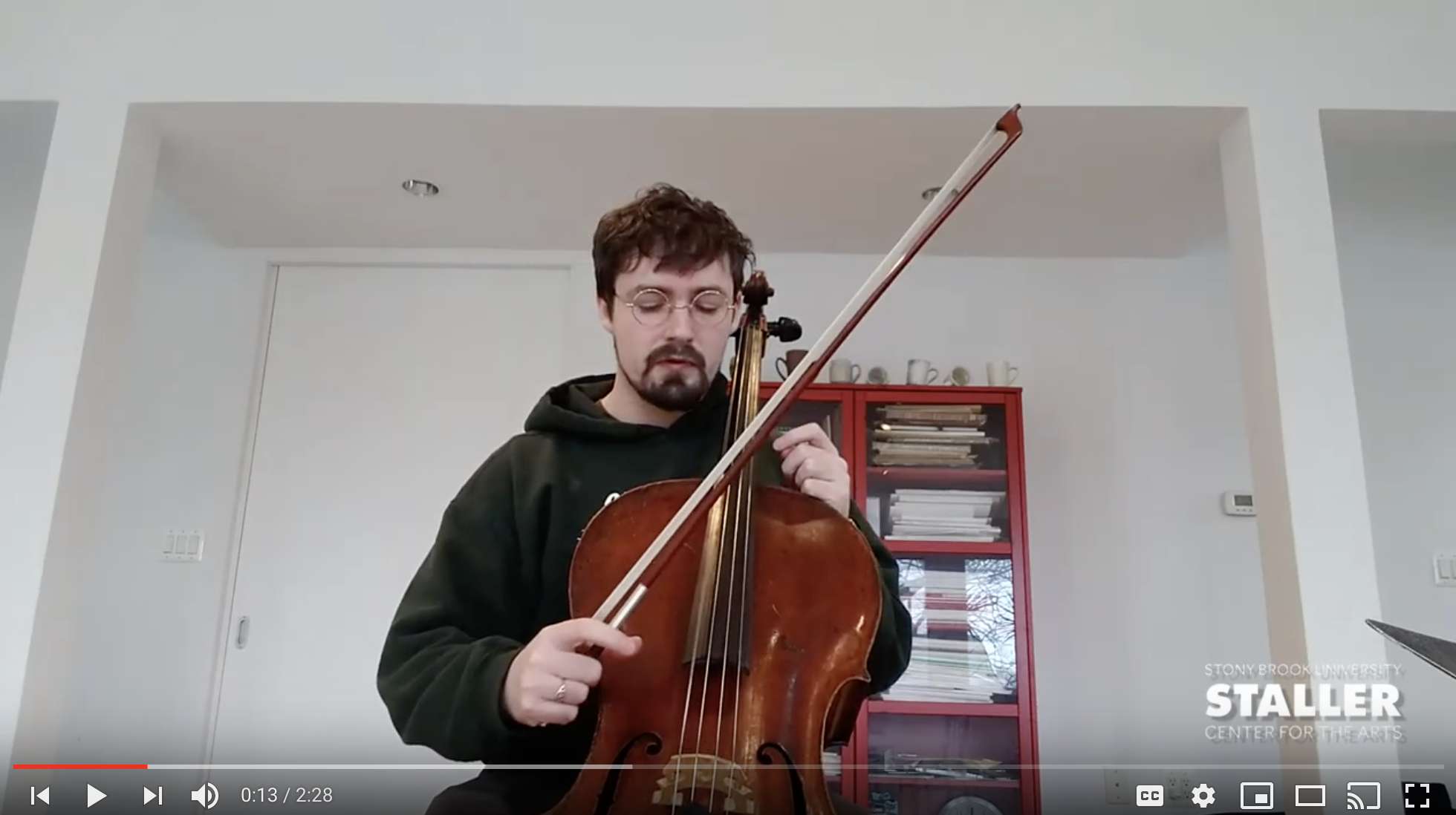 YouTube Video of Cello from the Instrument Petting Zoo.