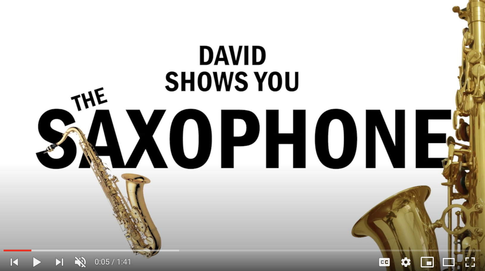 Saxophone