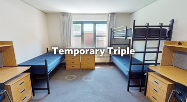 Temporary triple virtual tour