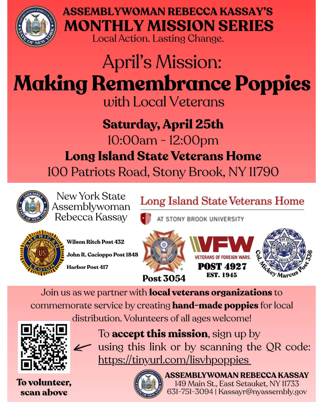 Making Remembrance Poppies Event