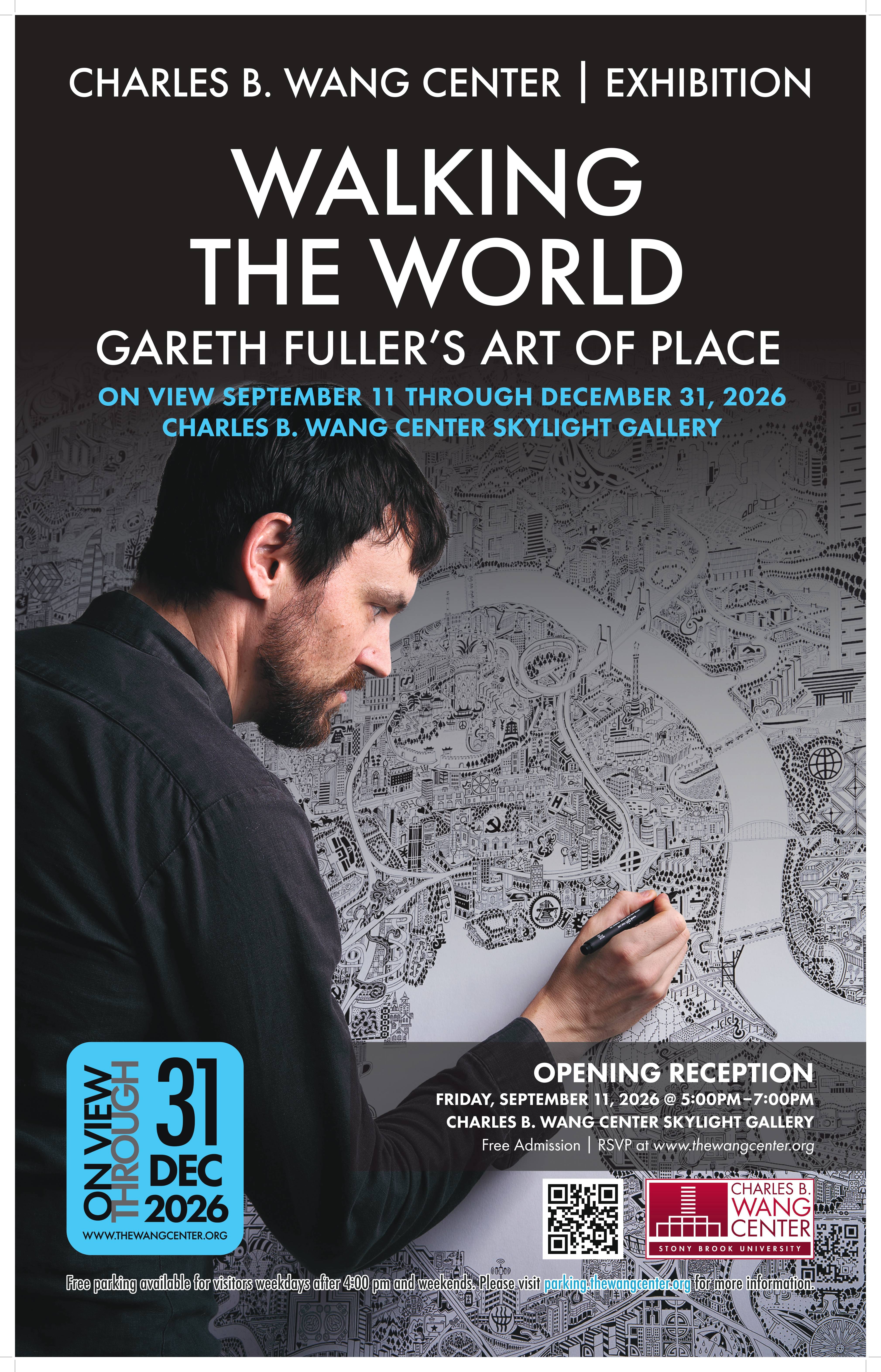 Walking the World: Gareth Fuller’s Art Of Place poster